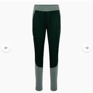Kari Traa Dark Green and Gray Track Pants